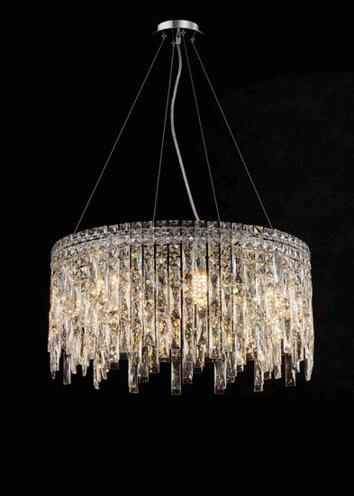 F52-ф600*H270 CHROME (1) Подвесной светильник NW