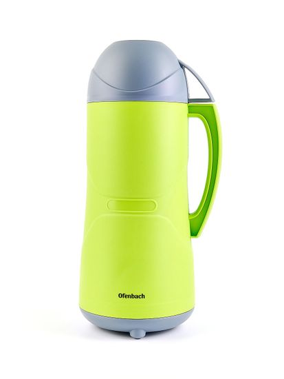 Термос 1800 мл. пластиковый со стеклянной колбой Ofenbach NB 101322