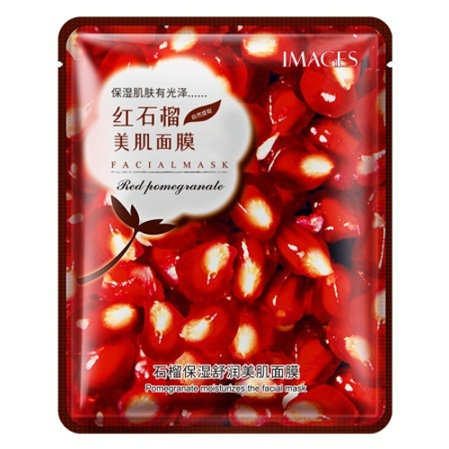IMAGES Маска-салфетка для лица с гранатом