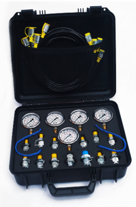 GDTK-EXS - Набор измерительных манометров в кейсе (максимальный)