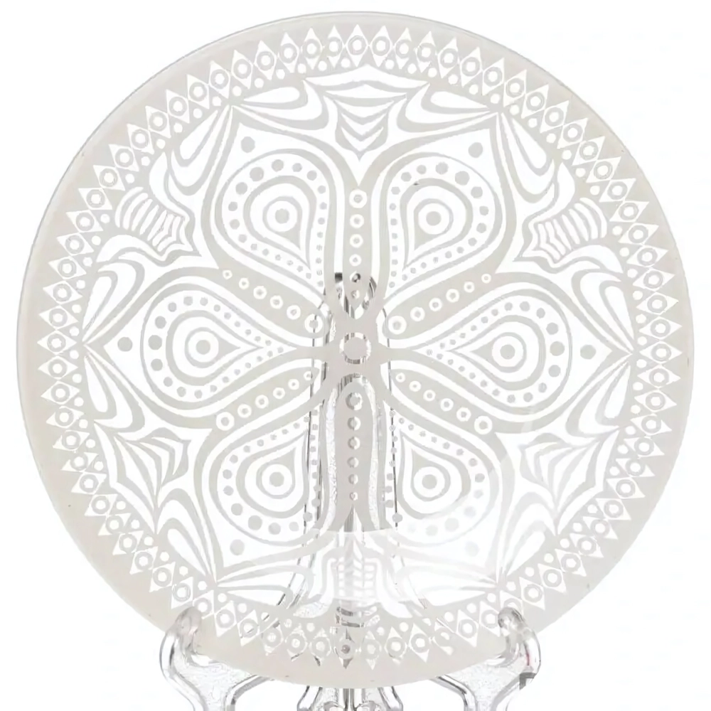 Тарелка десертная 19,5см «Бохо» бежевый 10327SLBD44