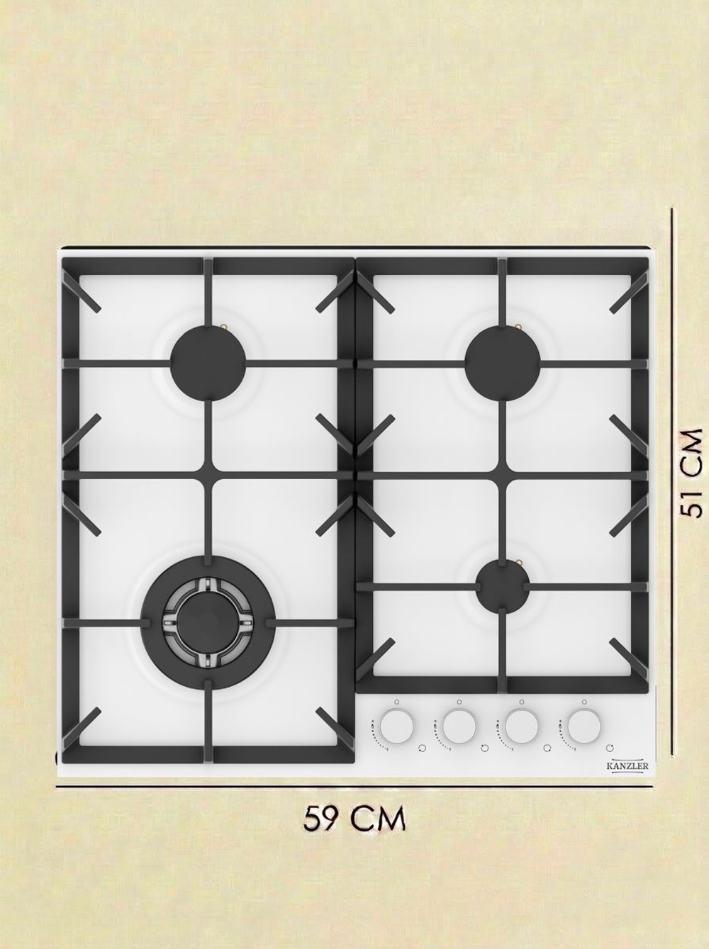 газовая поверхность KM 506 W