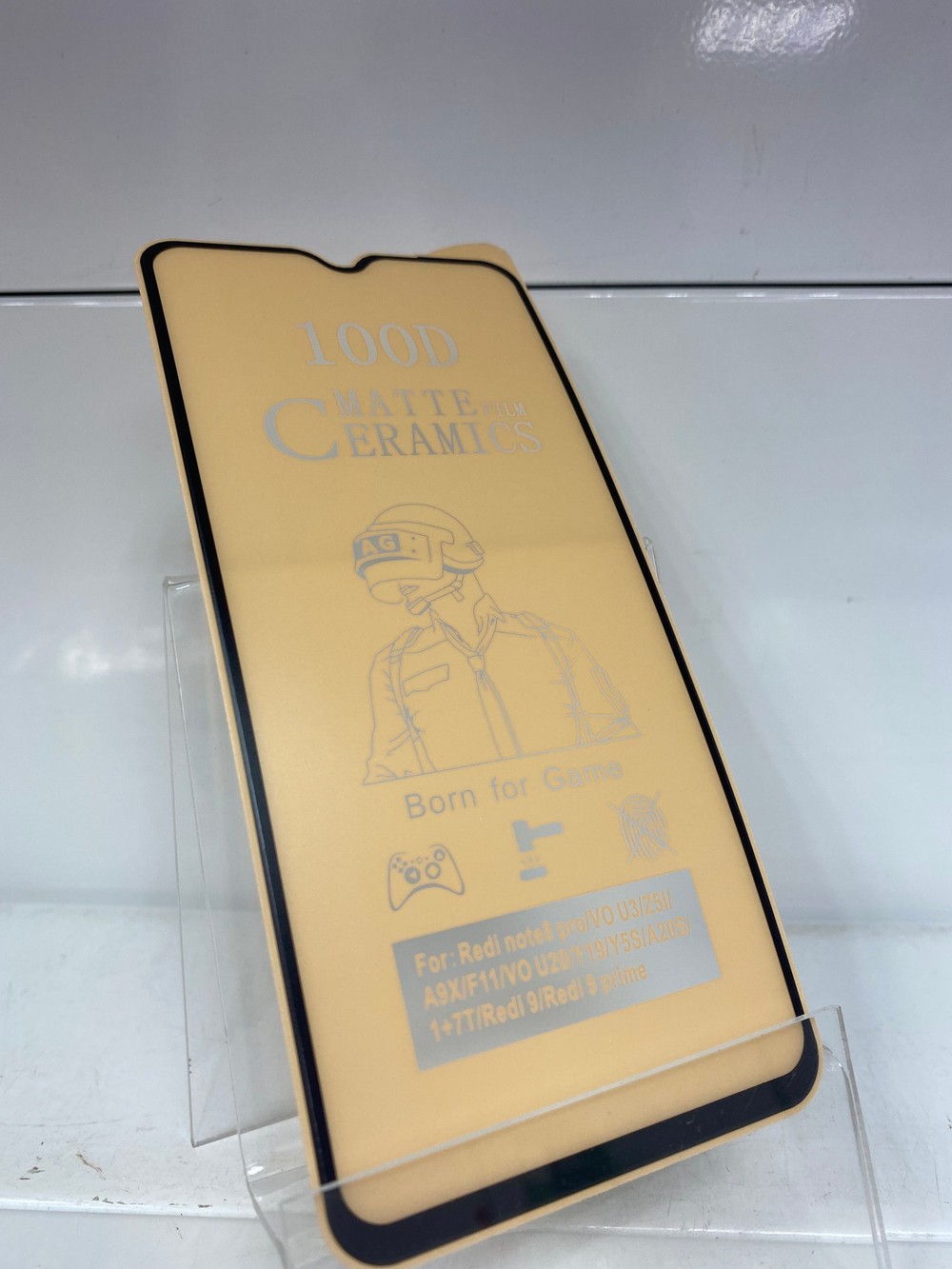 Защитное стекло Xiaomi Redmi Note 8 Pro , керамическое, матовое
