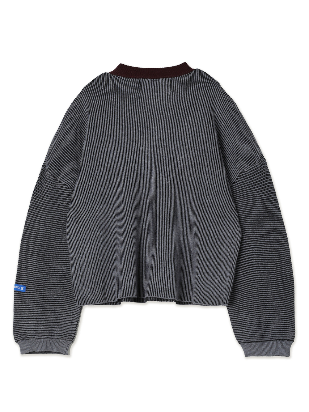 Мужской Свитер Two Tone Rib Knit