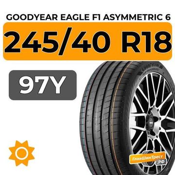 Goodyear Eagle F1 Asymmetric 6 245/40 R18 97Y XL
