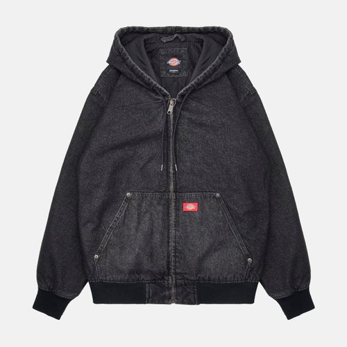 Куртка мужская Dickies Hooded Denim Jacket  артикул:DK0A89FBL241 - купить в магазине Дайс