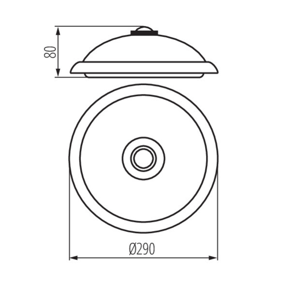 Cветильник светодиодный с датчиком KANLUX FOGLER LED 14W 4000K NW