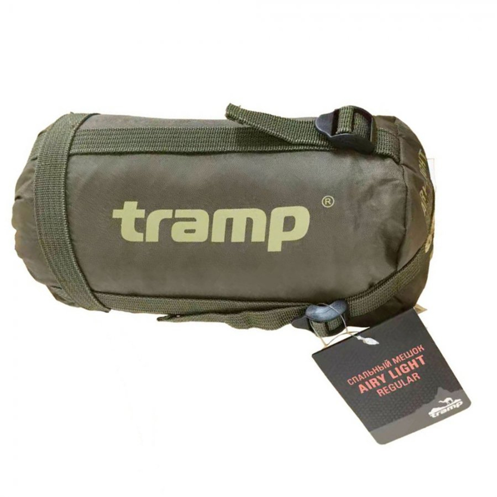 Спальный мешок TRAMP Airy Light +10°, артикул TRS-056R, цвет Оливковый