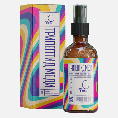ТАЙGER  Крем косметический Трипептид меди, 50 мл