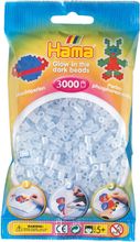 Hama Бусинки для термомозаики MIDI светящиеся в темноте микс, 3000 шт. (201-57)