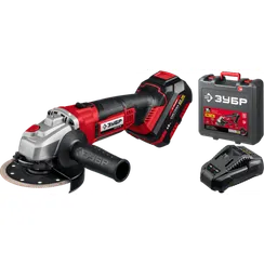 Аккумуляторная угловая шлифмашина "ЗУБР" УШМ-18-125-41