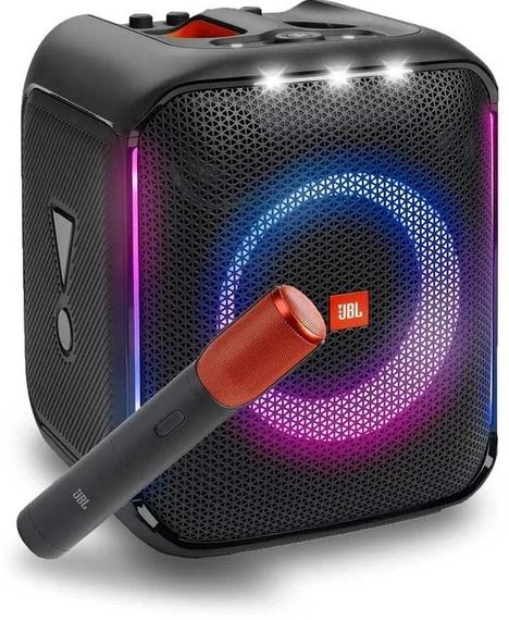 Портативная акустика JBL PartyBox Encore с микрофоном