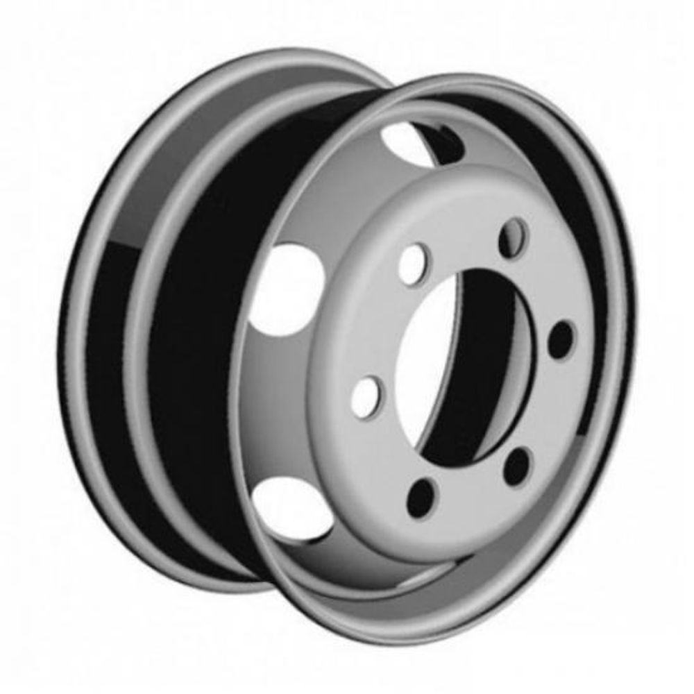 Better Steel 6x17.5 10x225 ET 135 Dia 176 (silver)