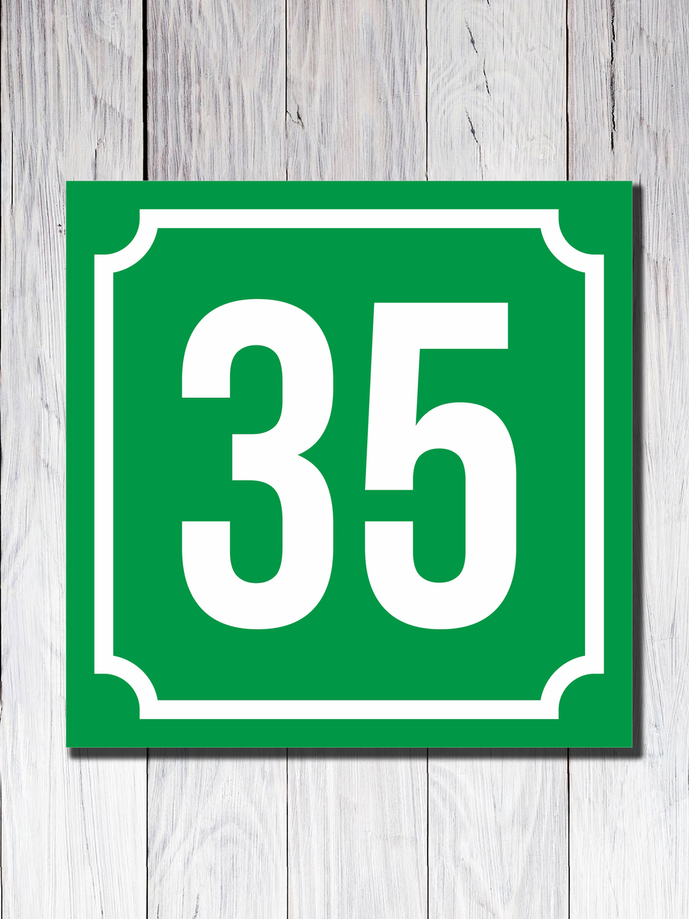 Табличка адресная УФ-3