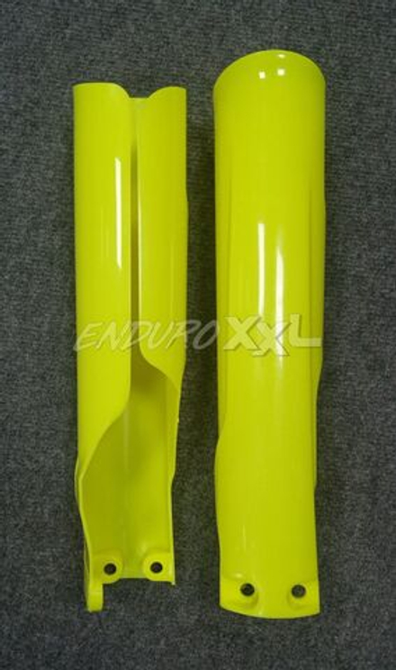 Защита перьев вилки XXL 360° (полная) салатовый