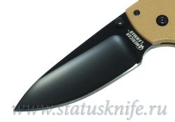 Нож Cold Steel 58ALVB American Lawman CTS-XHP Coyote Tanфотография - 2