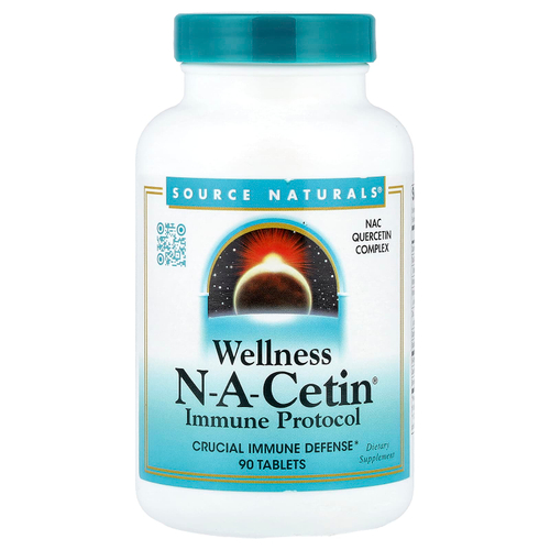 Source Naturals, Wellness NA-Cetin®, 90 таблеток