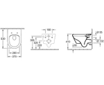 Унитаз Villeroy&Boch Architectura 5684HR01 подвесной с сиденьем Микролифт
