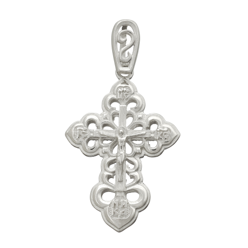 Крест из серебра/Частичное чернение