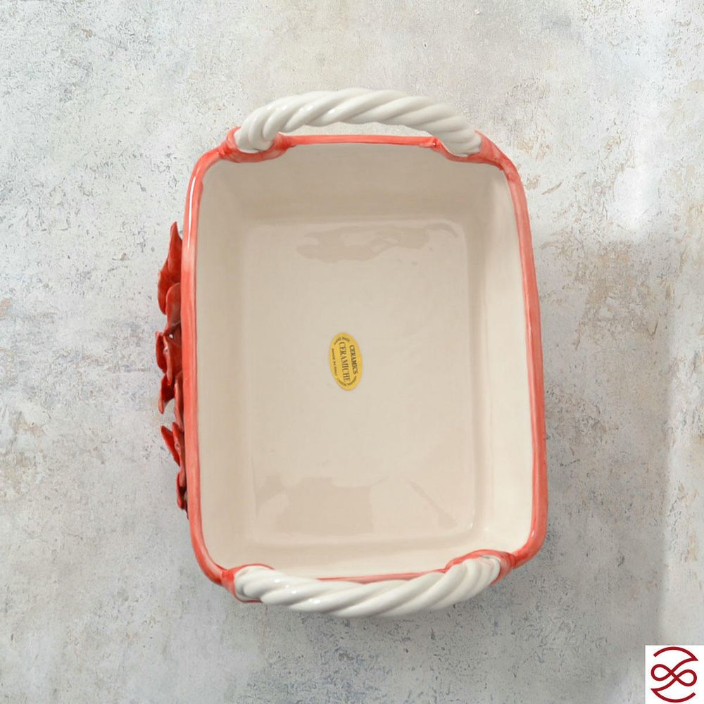 Корзина прямоугольная с ручками Orgia Merry Christmas 27 см