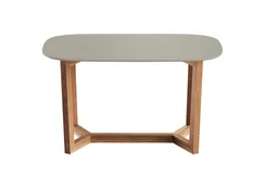 Стол обеденный Cross 2 140*80 см (серо-бежевый, бук)