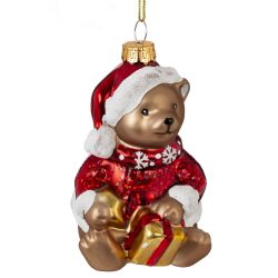 GAEM Украшение новогоднее "Медвежонок", L6,5 W7 H11 см, 2в.