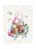 Набор кухонных полотенец, 3 шт , 45х60 см , рогожка