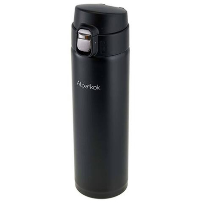 Термокружка вакуумная 480 мл ALPENKOK AK-04819A черная