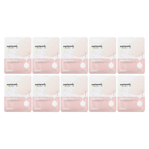 SNP, Маска для лица с пептароновой ампулой, 10 шт., По 25 мл (0,84 жидк. унц.)