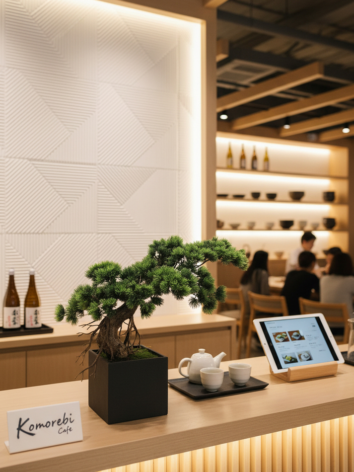 Искусственный Бонсай Сосна Японская 50см в кашпо