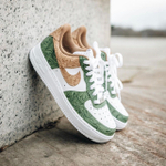 Nike Air Force // Green Beige Line