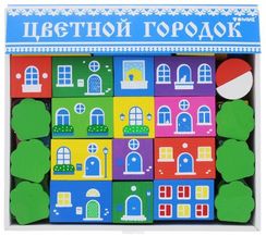 Конструктор "Цветной Городок"