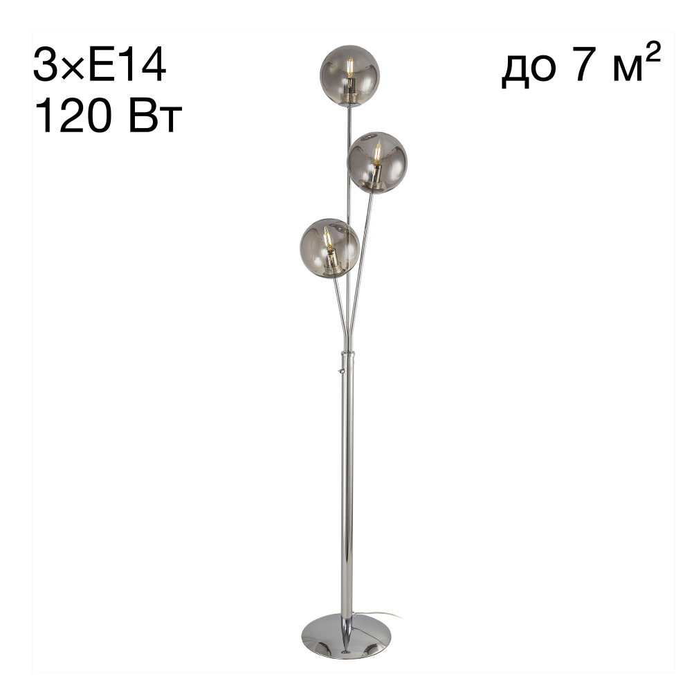 Citilux Томми CL102930 Торшер Хром