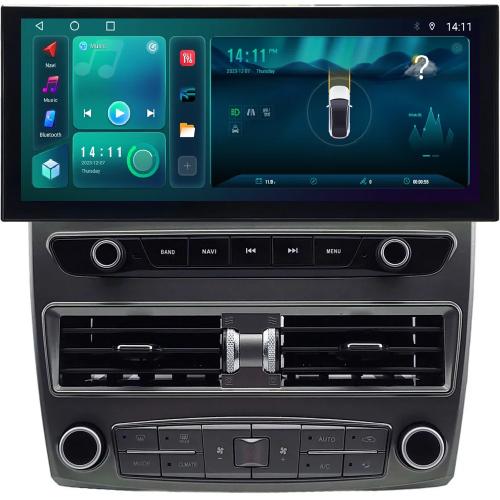Магнитола для Lexus LS430 2000-2006 - Kuberg KP-1263 монитор 12.5" в стиле LEXUS на Android 13, Быстрая, CarPlay, 4G SIM-слот