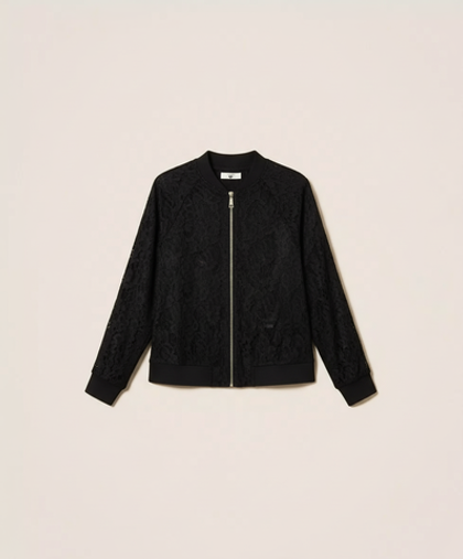 TWINSET Куртка из гипюрового кружева