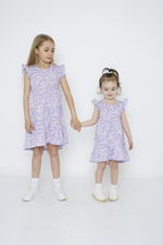 Платье "Бланш-6", сиреневый, р.116, (Ивашка)