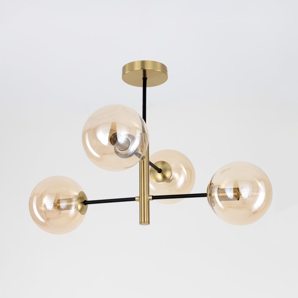 Citilux Лорен CL146243 Люстра на штанге Бронза