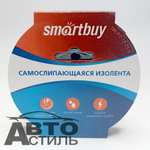 Изолента 15мм* 5м*0,76мм Черная Самослипающая TDM Smartbuy SBE-RIT-15-05-b