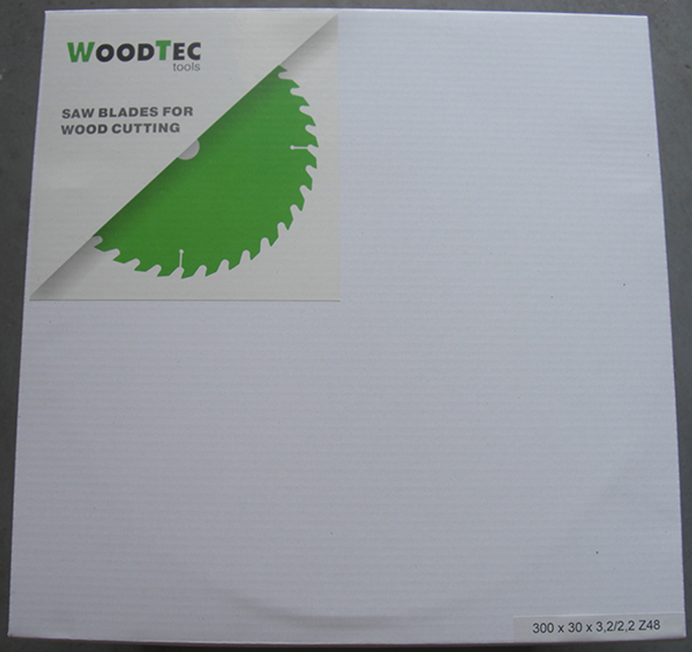 Пила дисковая Ø300 х 30 х 3,2/2,2 Z48 WZ WoodTec