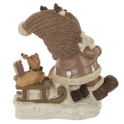 GAEM Фигурка декоративная "Дед Мороз", L11,5 W7 H12 см, 2в.