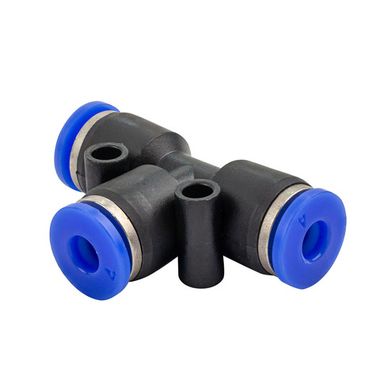 Фитинг T-образный для пластиковых трубок 4мм Forsage F-SPE04