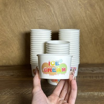 Стаканчики к автомату «Робо мороженое» для мороженого