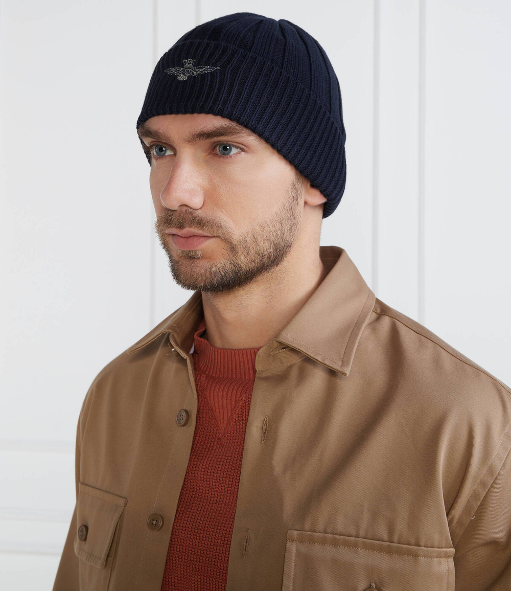 Шапка Aeronautica Militare - темно-синий(CU063L485)