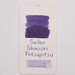 Чернила Sailor Shikiori The Sound of Rain Potsupotsu 20 мл (13-1008-224) 4