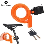 Замок велосипедный тросовый West biking, YP0705100