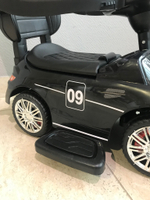 Толокар 919 с родительской ручкой черный