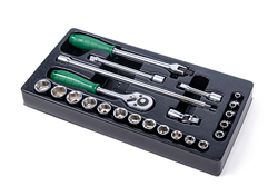 Набор головок 3/8" Hans в ложементе, TT-15F