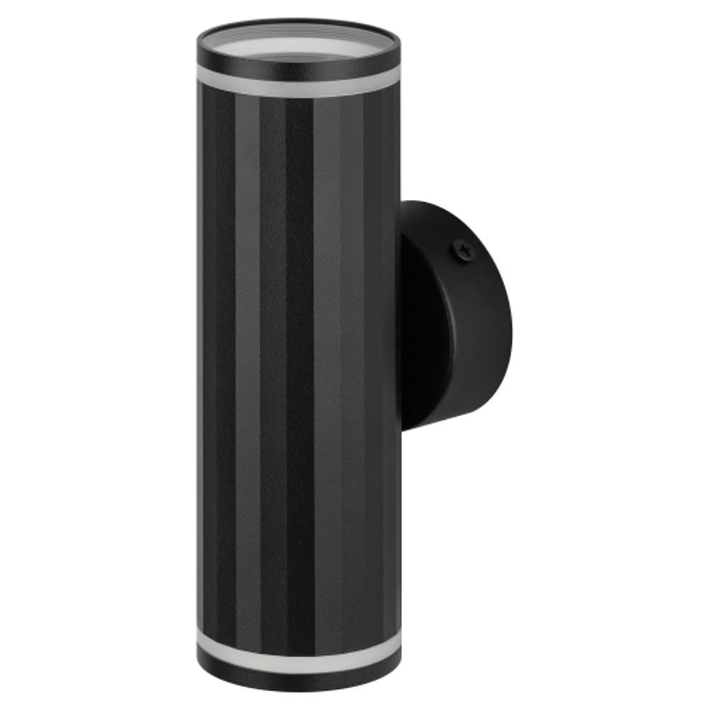 Декоративная подсветка ЭРА WL45 BK MR16 GU10 12Вт черный IP20 для интерьера, стен | Настенная подсветка