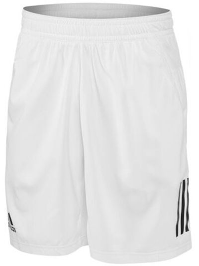 Шорты для мальчика теннисные Adidas Club 3-Stripes Short - white/black