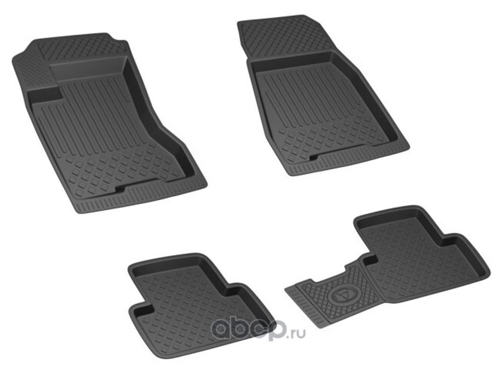 Коврики на пол Nissan X-Trail с 2007-2015 г. (REZKON)